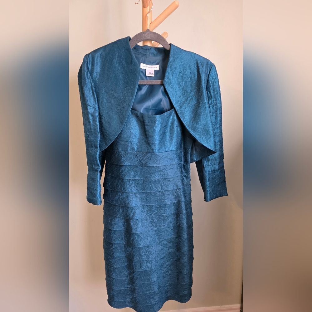 Emerald Green Dress - Laura Petites